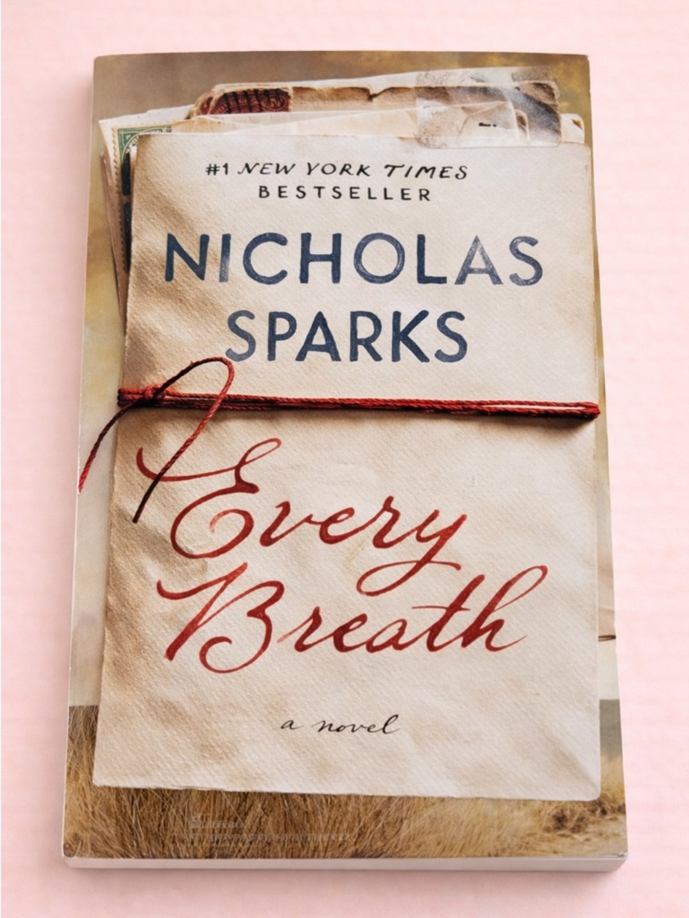 BOOK - EVERY BREATH BY NICHOLAS SPARKS